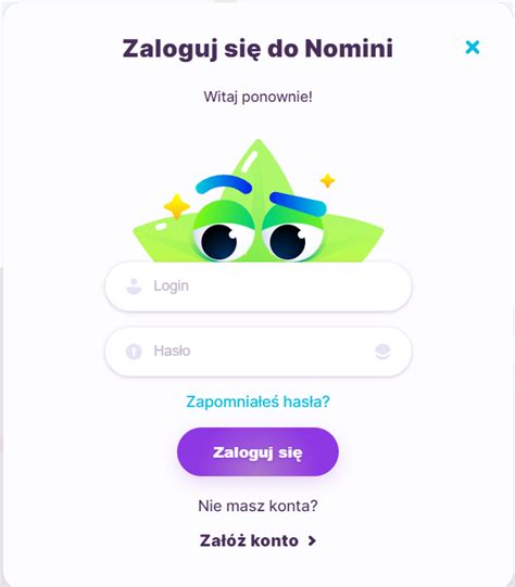 nomini logowanie.